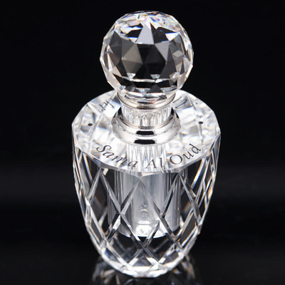 خرید بطری عطر کریستال شیشه ای حرفه ای لوکس برای عروسی online manufacture