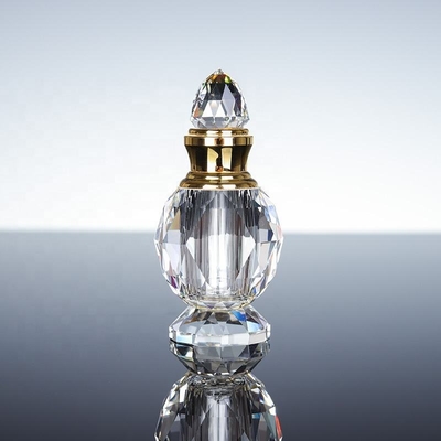 خرید بطری عطر شیشه ای کریستالی 3 میلی لیتر / 6 میلی لیتر / 12 میلی لیتر سفارشی سبک عربی تزئین شده با UV هدیه online manufacture