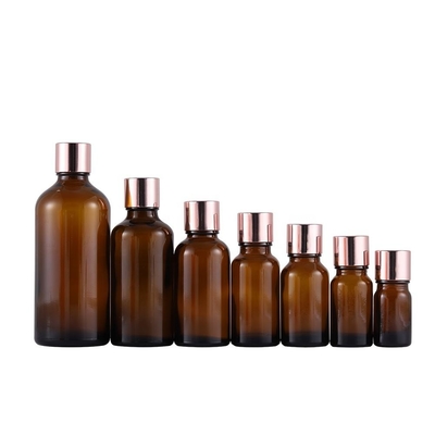 Good price Custom Glass Amber Essential Oil Bottles 10ml 15ml 20ml 30ml online