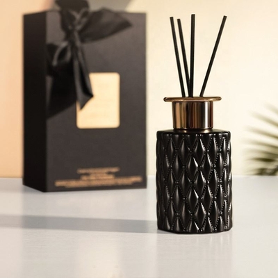 Good price Home Decorative Reed Diffuser Bottle 50ml Hexagon Aromatherapy Glass Bottles online