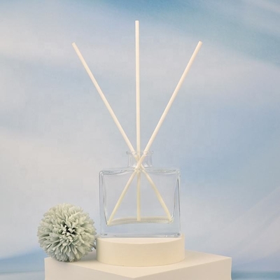 Good price Flat Square Room 100ml Reed Diffuser Glass Bottle With Stopper online
