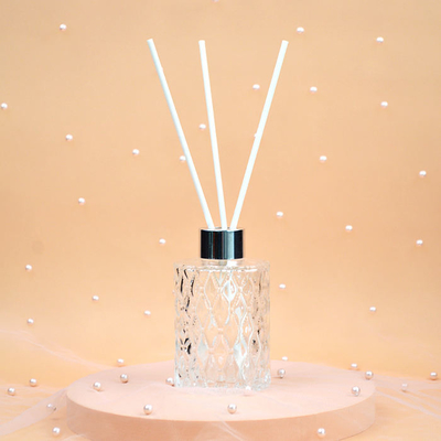 Harga yang bagus Botol Diffuser Hitam Mat Buang dengan Tutup Emas dan Tongkat on line