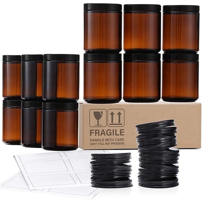 Good price 100ml 250ml Scented Candle Jar Empty Round Luxury Candle Glass Container online