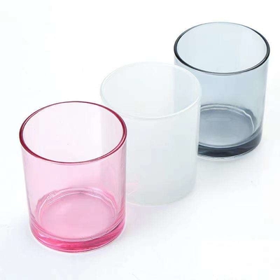 Goede prijs 7oz 10oz 15oz geurkaars Ronde Matte Zwarte Frosted Aromatherapie Wax Kaars online