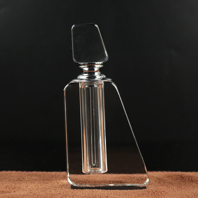 Good price Custom Clear Crystal Perfume Bottles 3ml 6ml 12ml Crystal Attar Bottle For Business Gifts online